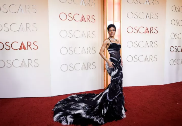  Teyana Taylor en la alfombra roja en Los Angeles, California, USA, el 15 de marzo de 2026. Foto: EFE / Ryan Sun