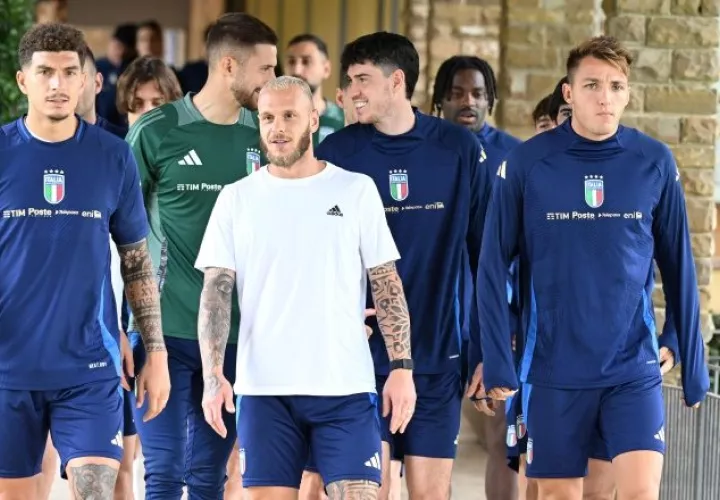 Jugadores de Italia Foto: EFE