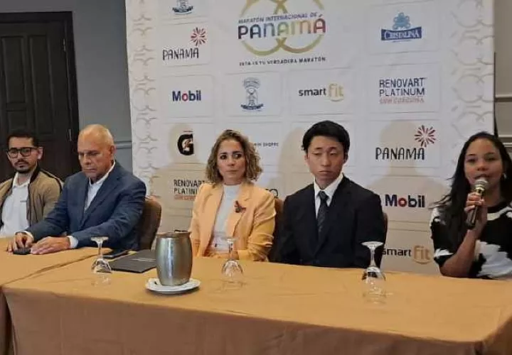Organizadores revelan los detalles del Maratón Internacional de Panamá. Foto: Jaime Chávez