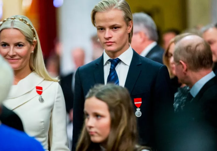 Marius Borg Høiby, hijo de la princesa Mette-Marit. Foto: EFE