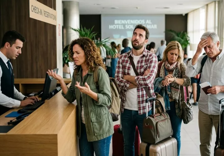 Los horarios de entrada y salida se  basan en un tema operativo de cada hotel. Foto: Gemini/IA