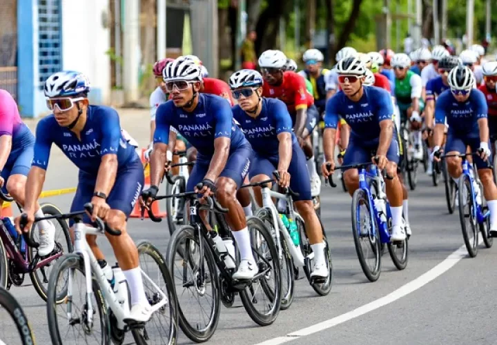 Selección de ciclismo de Panamá. Foto: Fepaci