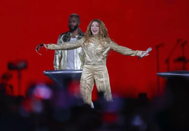 La cantante colombiana Shakira. Foto: EFE / Isaac Esquivel