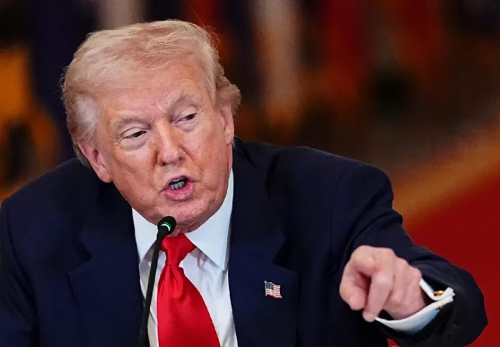 Trump afirmó que Irán se ha disculpado y se ha rendido ante sus vecinos de Oriente Medio. Foto: EFE