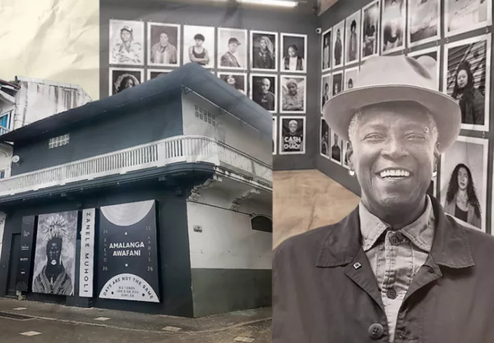 'Amalanga Awafani' se exhibe en la Fundación Casa Santa Ana. Foto: Cortesía / Belys Toribio