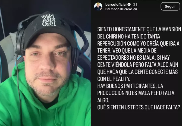 Juan Pablo Barceló. Fotos: Instagram