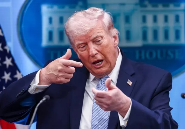 El presidente estadounidense Donald Trump. Foto: EFE