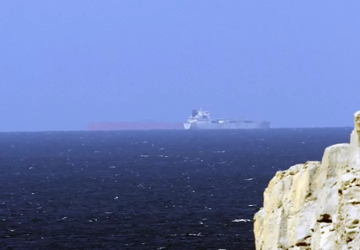 Trump dijo que muchos de los barcos están dirigiéndose hacia Texas. Foto: EFE