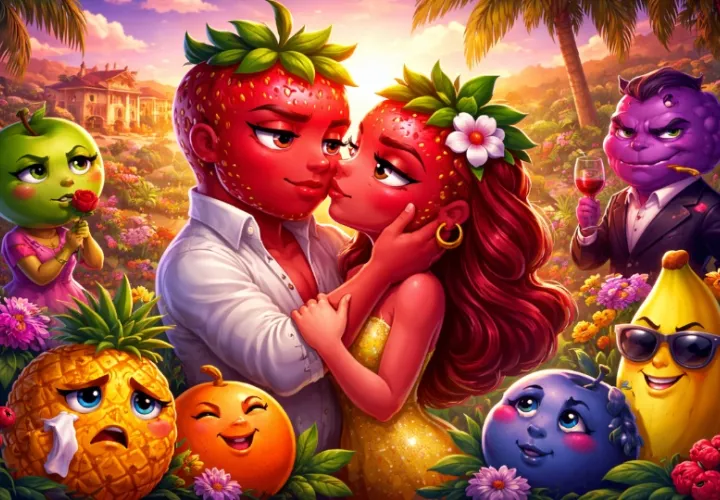 La frutinovelas representan la evolución natural del humor absurdo en internet. Foto: https://chatgpt.com/