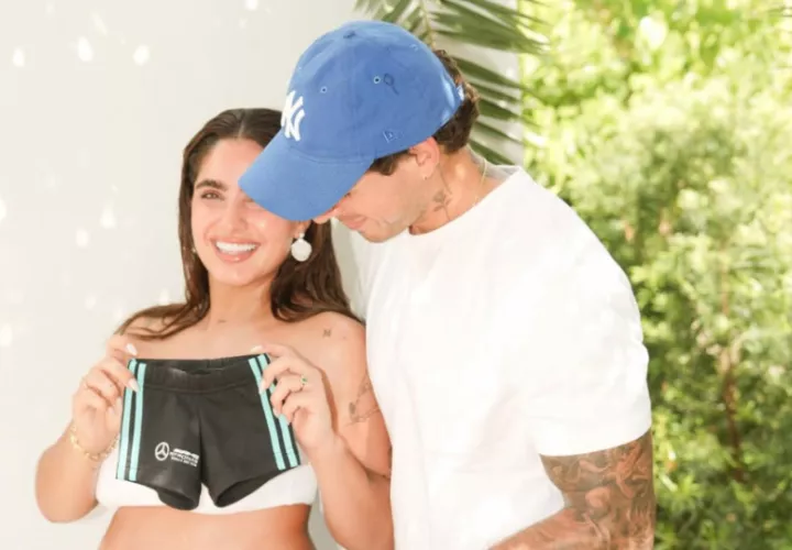 Isabella Ladera y Hugo García. Foto: Instagram