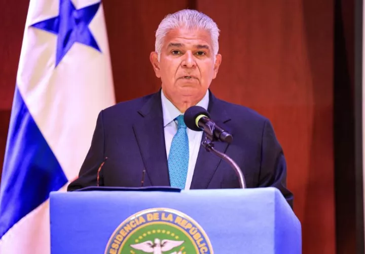 El presidente de Panamá, José Raúl Mulino. Foto: Cortesía