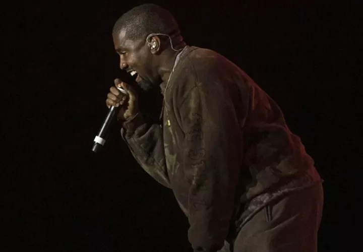El rapero Kanye West. Foto: EFE / EPA / Etienne Laurent