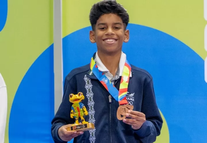 Manuel Morales  Mejía, se quedó con el metal de bronce. Foto: COP