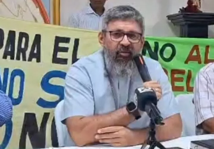 Monseñor Manuel Ochogavia, obispo de Colón y Guna Yala. Foto: Diomedes Sánchez