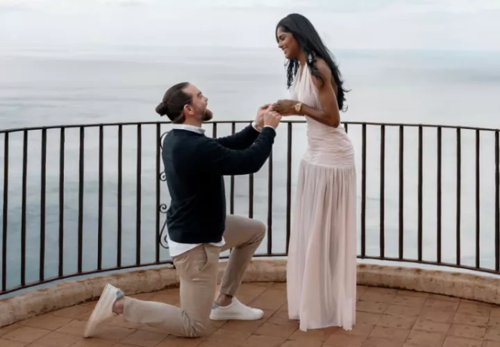 Propuesta de matrimonio. Foto: Instagram