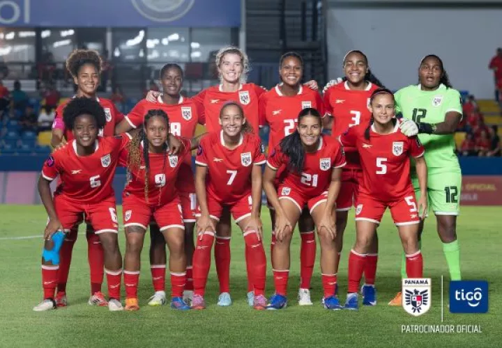 Equipo femenino panameño. Foto: FPF