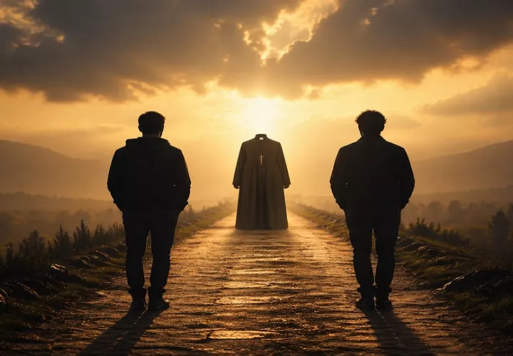 La Iglesia, en ese sentido, está reforzando sus encuentros con las nuevas generaciones desde la catequesis, no solo para que sean padres, sino buenos cristianos. Foto: Creada con ChatGPT.