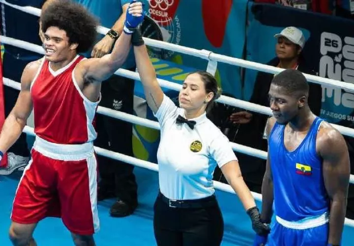 Norman Simmons venció a Juan Garcés, de Ecuador. Foto: COP