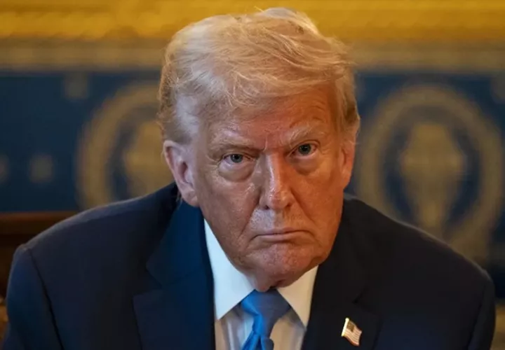 Trump rechazó dar detalles sobre la misión de búsqueda. Foto: EFE