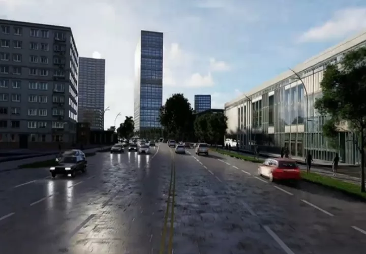 Vistas de lo que será Vía España una vez culmine la obra, según el Ministerio de Obras Públicas.  Cortesía 