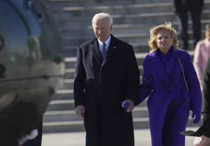 Jill pensó que su marido, Joe Biden, estaba sufriendo un derrame en el debate presidencial de 2024. Foto: EFE