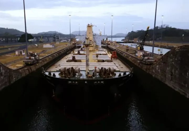 El Canal   se rige por el Tratado de Neutralidad. Foto: EFE