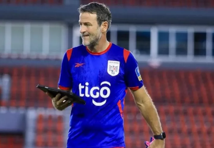 Thomas Christiansen, técnico de Panamá. Foto: FPF