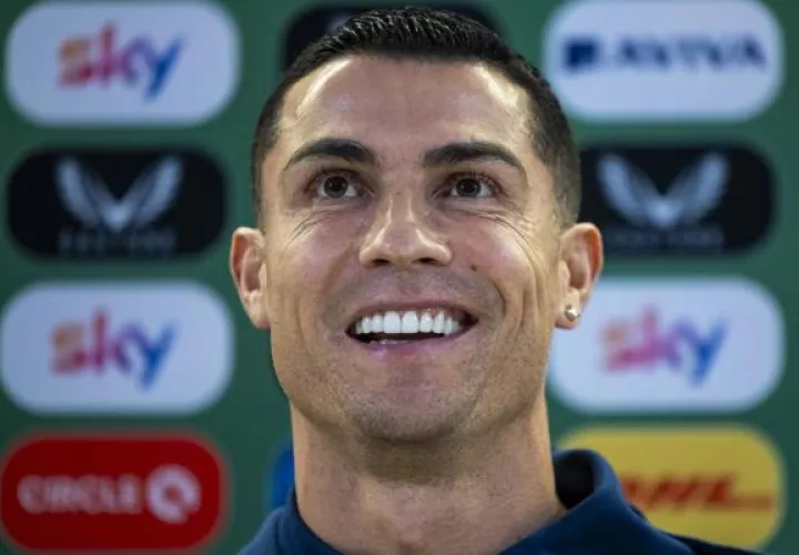 Cristiano Ronaldo, capitán de Portugal. Foto: EFE