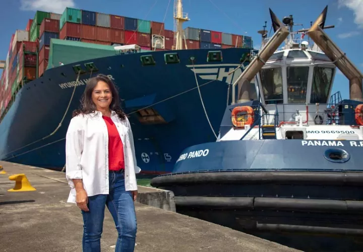 La ingeniera Marotta fue subadministradora de la vía interoceánica. 