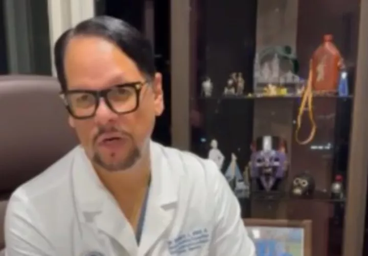 Médico panameño Humberto Arrue. Foto: Cortesía