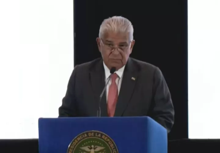 José Raúl Mulino, presidente de la República.