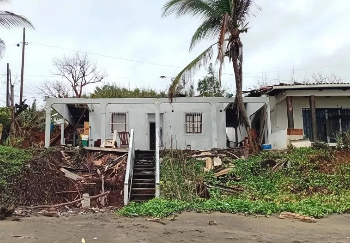 El temporal tomó por sorpresa a los residentes.