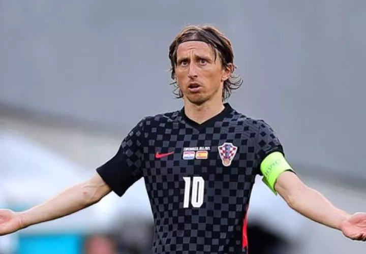 Luka Modric, lidera la convocatoria de Croacia para el Mundial. Foto: EFE