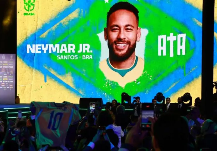 Neymar, fue convocado por Ancelotti. Foto: EFE