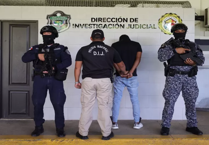 Estamentos de seguridad aprehenden a presunto homicida.  Cortesía 