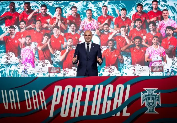 Roberto Martínez, técnicon de Portugal. Foto: EFE