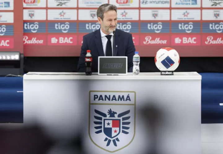 Thomas Christiansen, técnico de Panamá. Foto: EFE