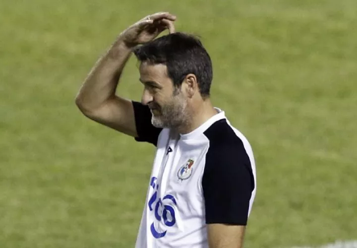 Thomas Christiansen, técnico de Panamá. Foto: EFE