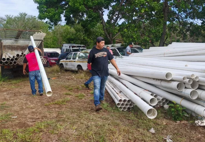 Minsa refuerza acueductos rurales en Los Santos ante crisis de agua. Foto Minsa