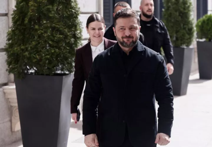 El presidente de Ucrania, Vladímir Zelenski. Foto: EFE