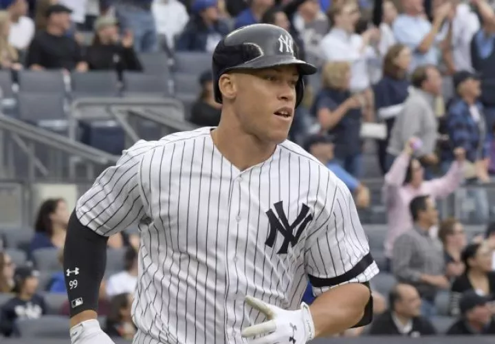Aaron Judge, jugador de los Yanquis. Foto: EFE