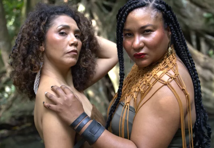 Tatiana Ríos y Miroslava Herrera. Foto: Cortesía