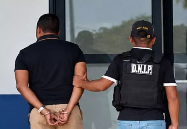 El imputado fue aprehendido en el sector de Nuevo Tonosí, provincia de Colón. Foto. PN