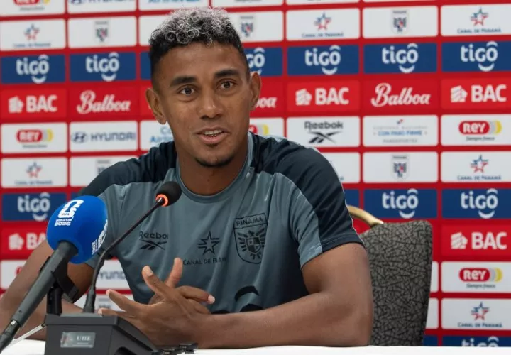 Édgar Yoel Bárcenas, jugador del equipo panameño. Foto: FPF