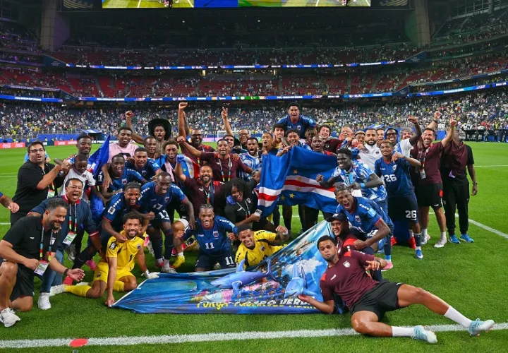 Cabo Verde se ha convertido en la gran revelación del torneo. Foto: EFE 