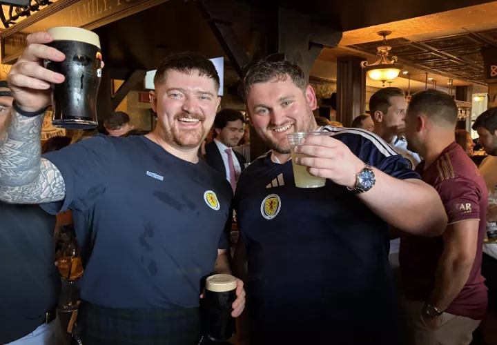 Escocia jugará ante Brasil su último partido de la fase de grupos. Foto: EFE