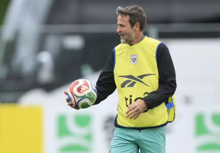 Thomas Christiansen, técnico de Panamá. Foto: EFE