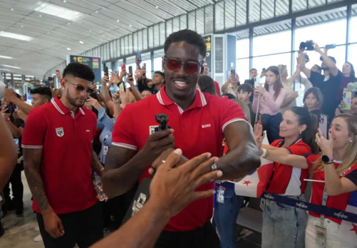 José 'Coto' Córdoba, defensa de Panamá. Foto: EFE