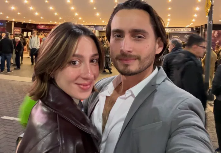 Mafe Achurra y Diego De Obaldía. Foto: Instagram