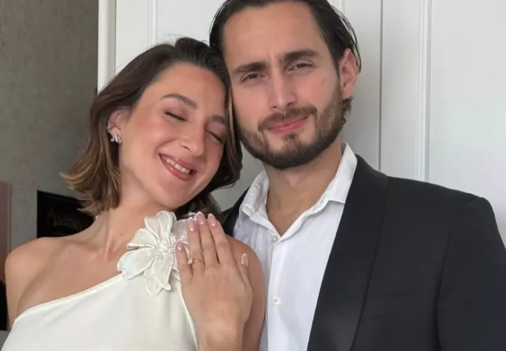 Diego De Obaldía y Mafe Achurra. Foto: Instagram